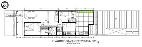 Planta Arquitectónica 2do Piso Antes 2nd Floor Architectural