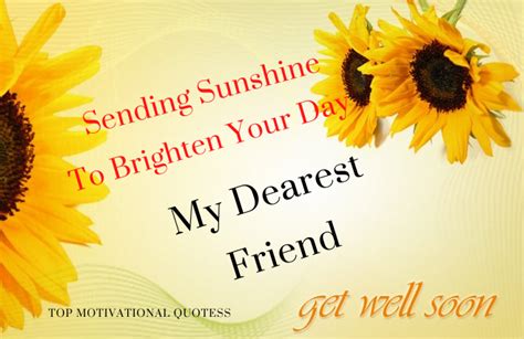 Inspirational Get Well Soon Quotes Messages And Wishes