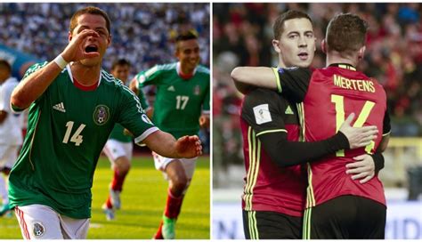 México Vs Bélgica En Vivo Online Amistoso Internacional Donde Ver Hora Y Canal