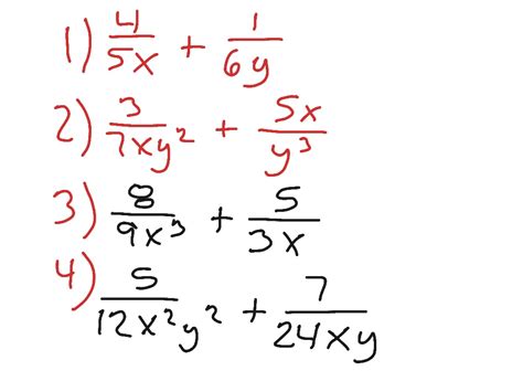 Lesson 15 equations with fractional exponents 2 steps for solving equations with fractional exponents: How To's Wiki 88: How To Add Fractions With Variables And Unlike Denominators