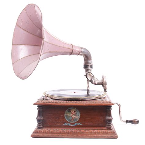Antique French Gramophone - Antique weapons, collectibles, silver ...