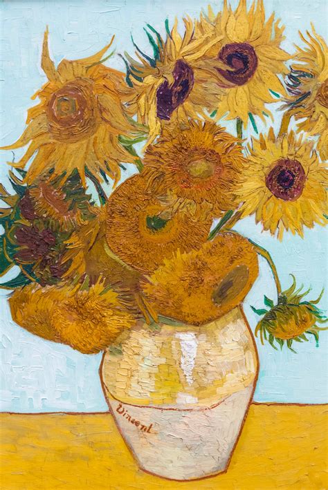The Seven Sunflowers Ahead Of Botticelli To Van Gogh By National