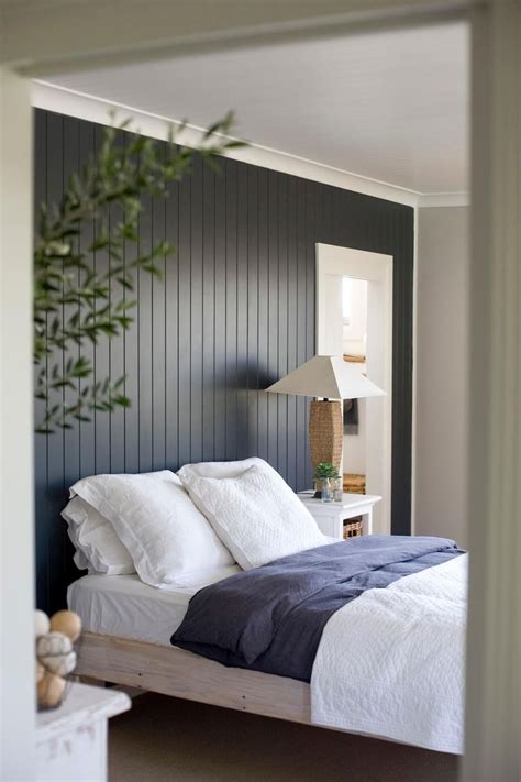 Vertical Lines Wood Wall Feature Wall Bedroom Paneling
