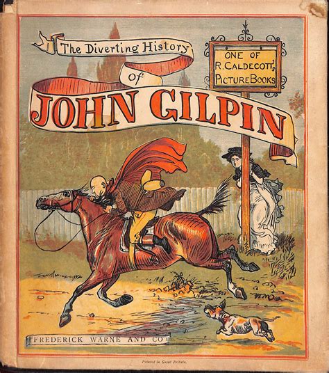 The Diverting History Of John Gilpin By Cowper Wm Very Good
