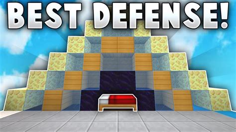 The Best New Bedwars Bed Defense So Op Youtube