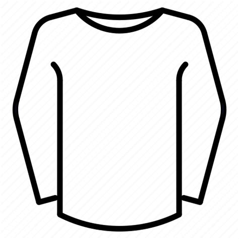 Clothes Long Shirt Sleeve Icon
