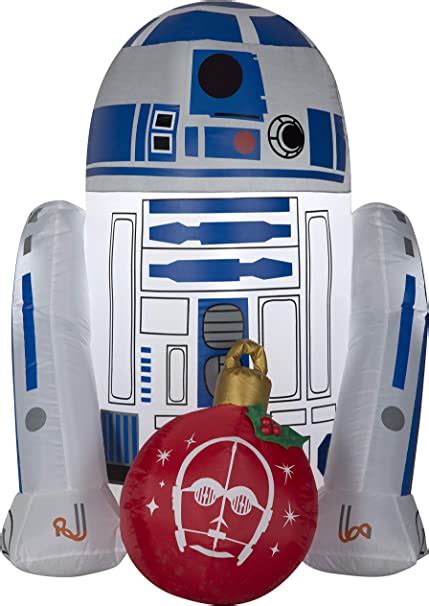 Star Wars R2d2 4ft Christmas Inflatable Outdoor Yard