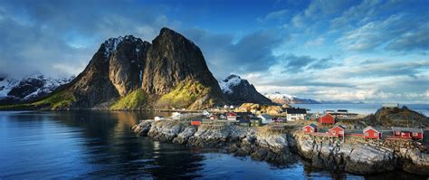 2560x1080 The Lofoten Islands Hd Norway 2560x1080 Resolution Wallpaper