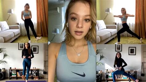 Sofya Plotnikova Instagram Live Stream 18 April 2020 Ig Lives Tv