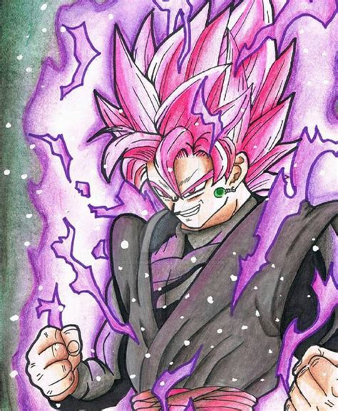 Black Goku Ssj Rose By Creaciondedibujos12 On Deviantart