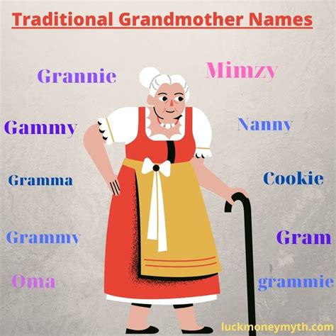 250 Names For Grandma Cool Cute Grandmother Nicknames