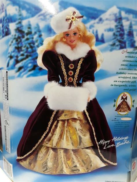 Mattel 15646 Christmas Barbie Happy Holidays 1996 Special Edition | eBay