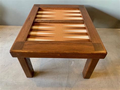 Vintage Backgammon Table At 1stdibs