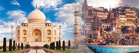 Taj Mahal With Ganges Colours Of Rajasthan Tours