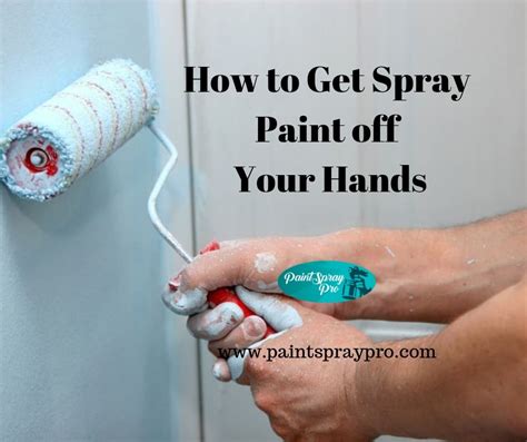 Getting paint off your hands is easy with our 5 quick tips and tricks on how to get spray paint off your hands and skin. How to Get Spray Paint off Hands - 5 Tricks to Save Your Skin