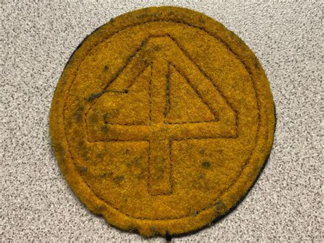 Post Wwi Circa 1920s 44th Infantry Division Patch Original