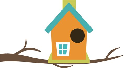 Bird House Clipart