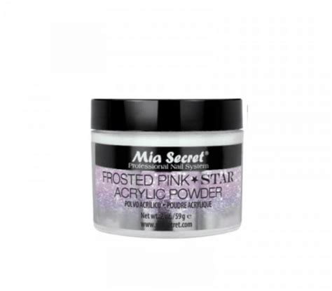 Mia Secret Polvo Acrílico Frosted Pink Star 57g Beautystore Chile