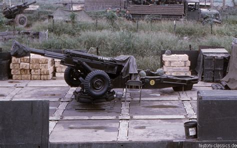 Usa Vietnam Krieg Vietnam War Artillery Barge Riverine History