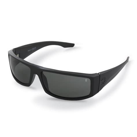 Spy Optic Cooper Sunglasses Matte Black Frame Grey Polarized Lens