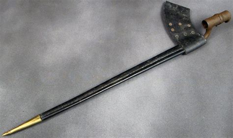 Us Civil War Socket Bayonet Scabbard W Leather Frog 1853 Enfield