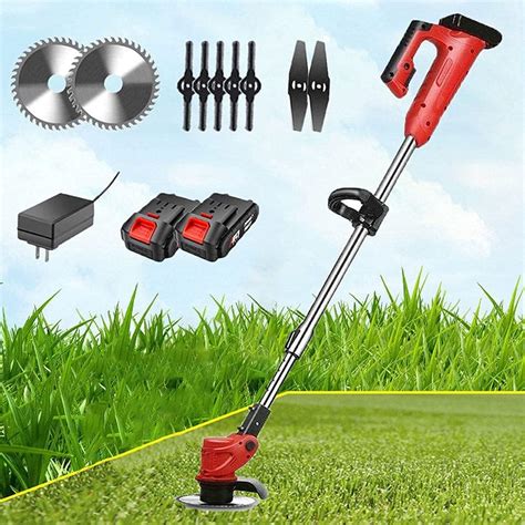 Electric Strimmers Cordless Garden Strimmer With 24v Battery And Fast