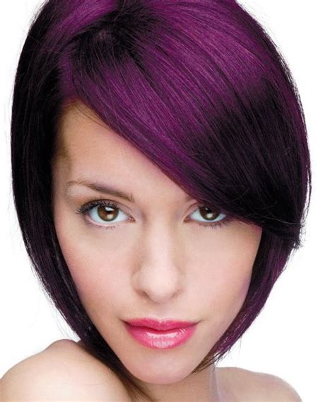 Dark Purple Hair Color On Short Hair 2015 500x600 Capellistyle