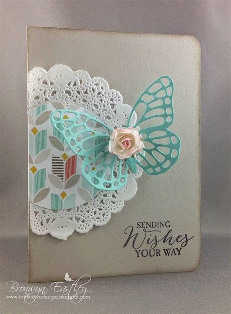 Next, help participants as they create a flying animation, working at their own pace. addINKtive designs at blogger: Butterfly Basics Doily Card