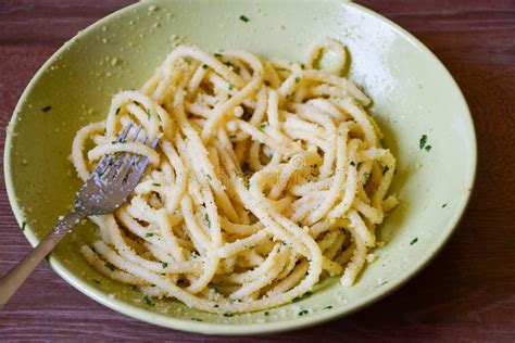 Bucatini Pasta Stock Image Image Of Diet Fusilli Cuisine 107397567
