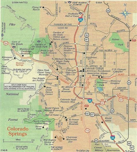 Detailed Map Of Colorado