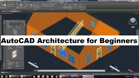 Autocad Architecture Tutorial For Beginners Complete Youtube
