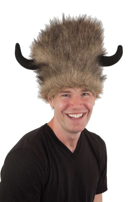 Buy Buffalo Lodge Hat With Horns Fred Flintstone Style Cappels