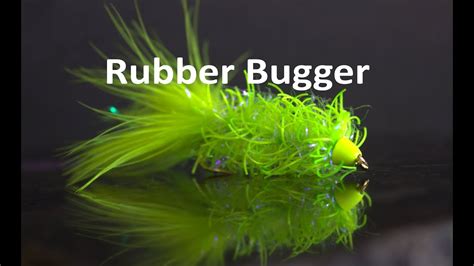 Rubber Bugger Small Mouth Bass Fly Tying Tutorial Youtube