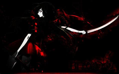 Black And Red Anime Girl Wallpapers Top Free Black And Red Anime Girl