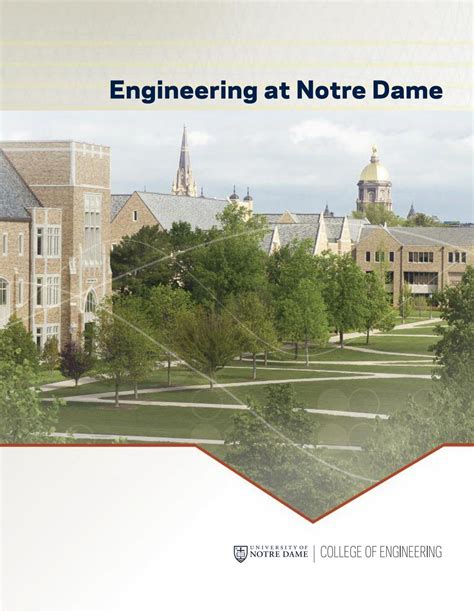 Engineering At Notre Dame By Office Of Undergraduate Admissions