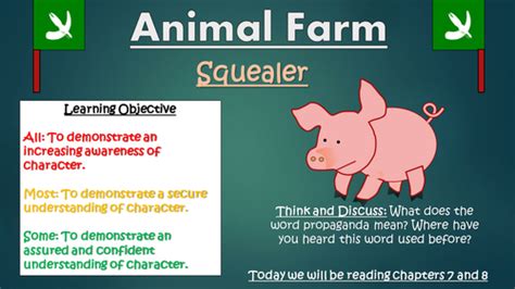 Check spelling or type a new query. Animal Farm: Squealer (Double Lesson!) | Teaching Resources