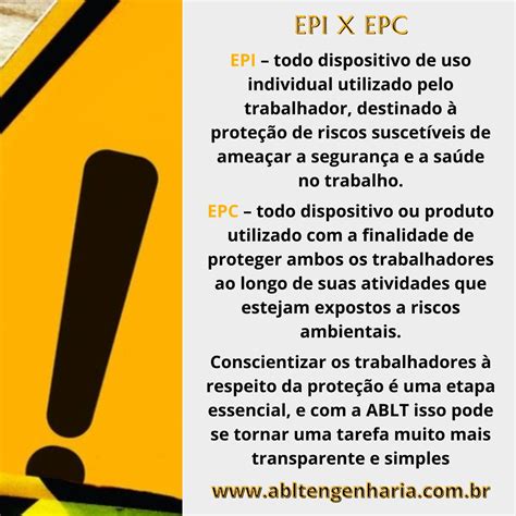 Qual A Diferença Entre Epi E Epc E A Importância Destes Equipamentos Engenharia De Segurança