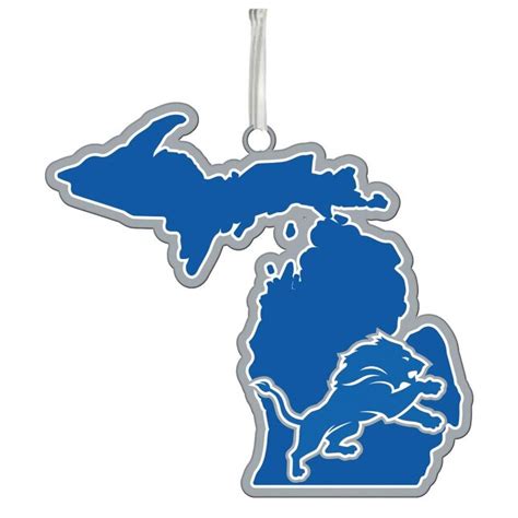 Team Sports America Detroit Lions Blue Assorted Standard Indoor