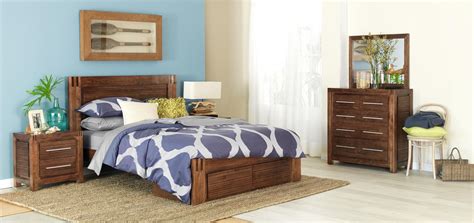 Check spelling or type a new query. Mirage Bedroom Furniture | Blue feature wall bedroom ...