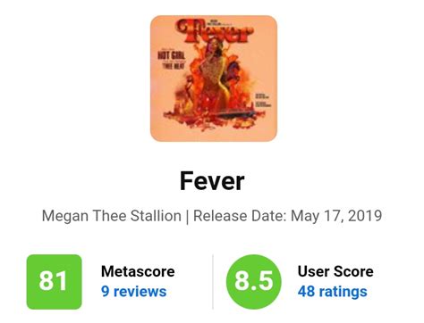 I Miss You Megan On Twitter Rt Privacyuchis Fever Is Universal Acclaim On Metacritic With An