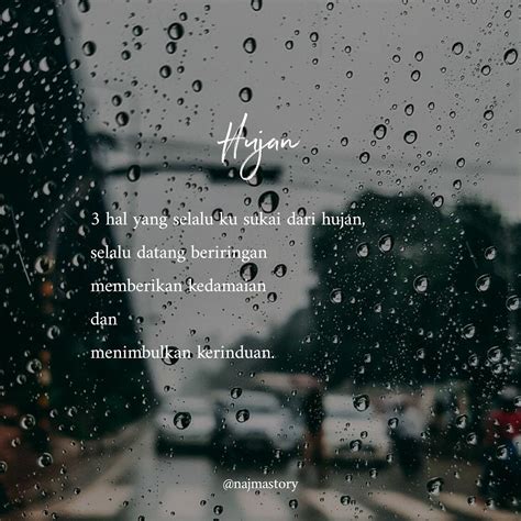 Untuk menikmati keindahan alam tidak perlu mahal. Gambar Quotes Tentang Hujan - Celoteh Bijak