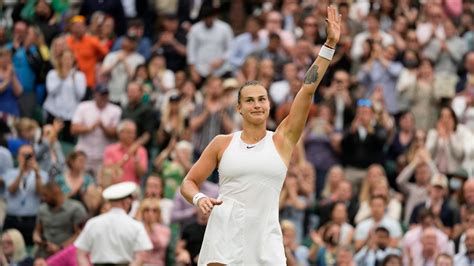 Wimbledon 2021 Aryna Sabalenka And Karolina Pliskova Power Through To Maiden Wimbledon Semi
