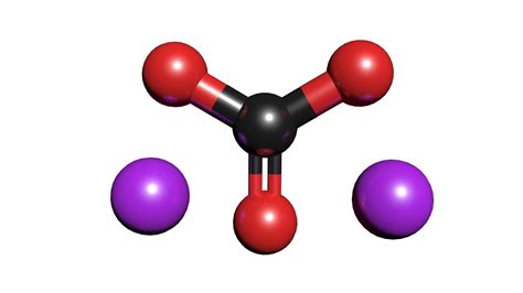 3D sodium carbonate molecule na2co3 - TurboSquid 1426874