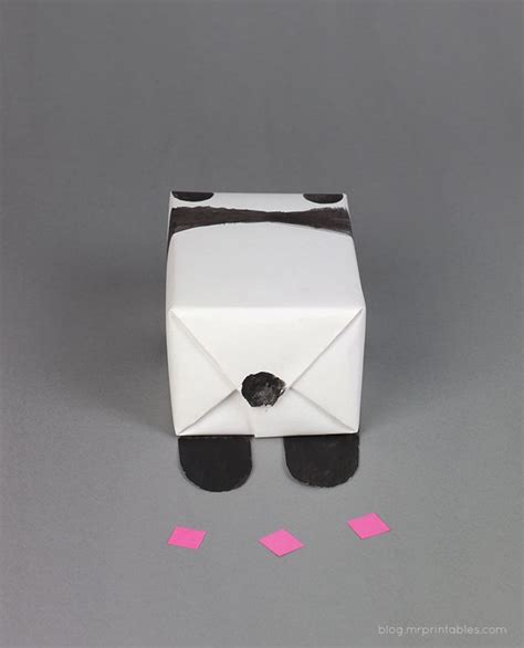 Diy Panda T Wrap Подарки Коробочки Для детей