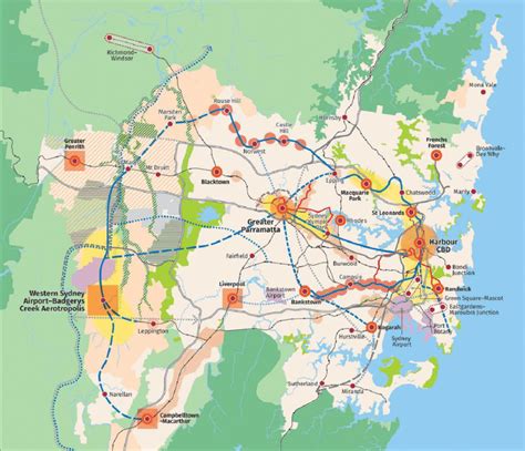 Greater Sydney Region Structure Plan Source Gsc 2018 P 15