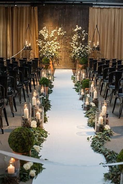 30 Wedding Walkway Ideas Everyone Want To Copy Wedding Aisle Candles
