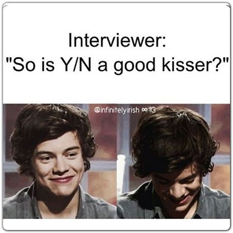 Harryimagine One Direction Imagines I Love One Direction Good Kisser