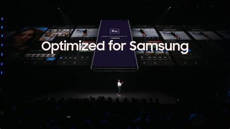 The adobe premiere rush cc which was announced last year for desktop and ios, will first roll out on the samsung s10 devices and eventually be available on the play store. Adobe Premier Rush S10 Feature Galaxy Unpacked 2019 LIVE ...