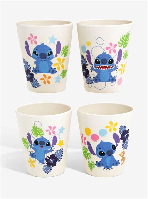 Disney Lilo And Stitch Bamboo Cup Set Disneykitchen Lilo And Stitch