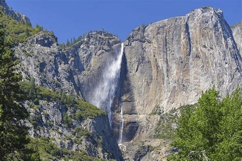 Points Of Interest Waterfalls Yosemite National Park Ca